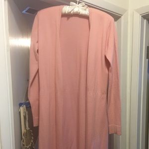 Long cashmere sweater